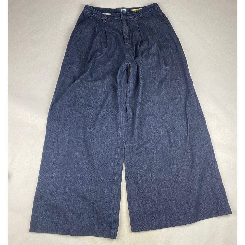 Maeve Anthropologie Wide Leg Jeans Women's Size 31 Blue